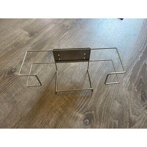 Stainless Steel Wire Basket Holder Wall Mount Storage Rack Dispenser Stand